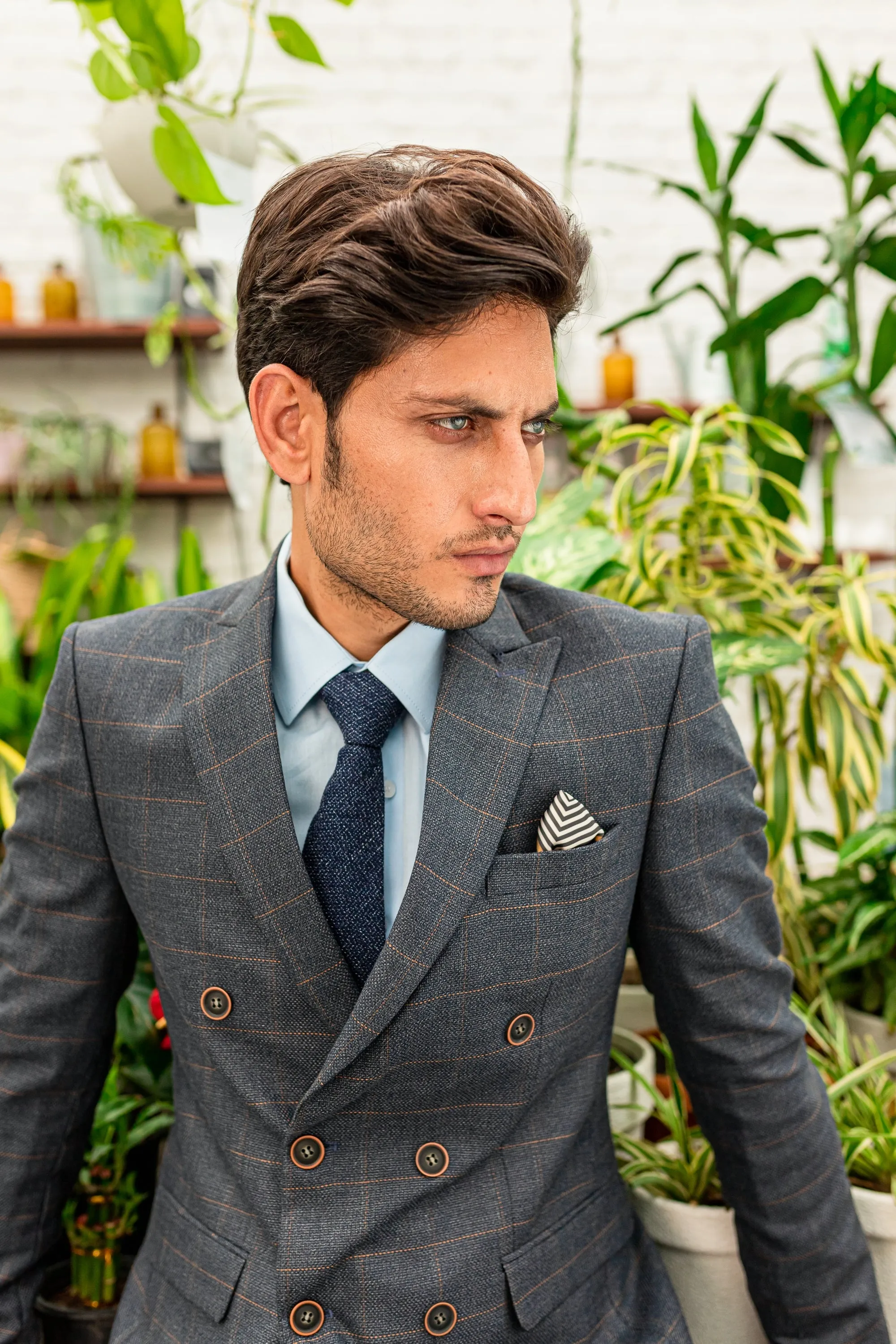 Dark Grey Two Piece Suit