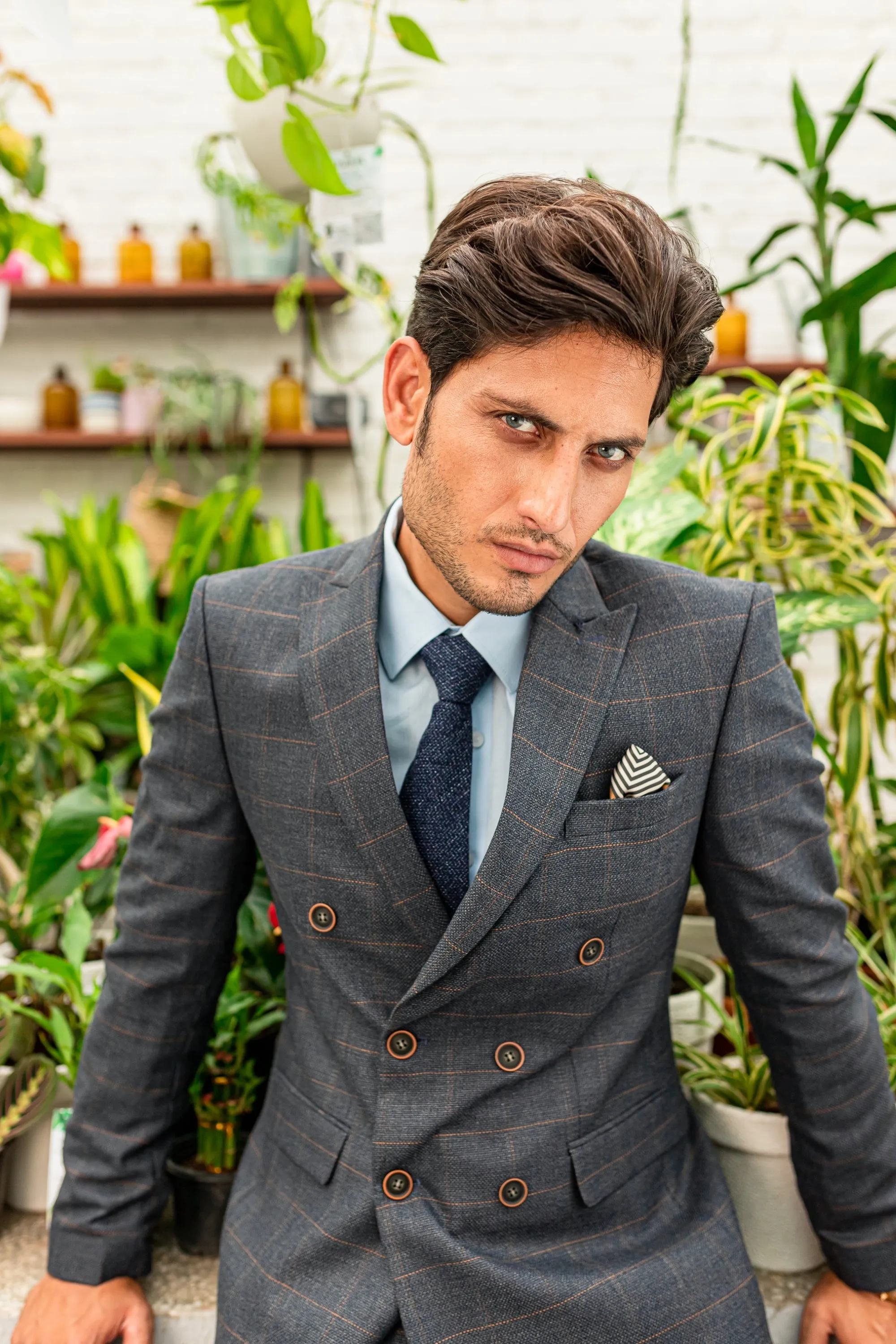 Dark Grey Two Piece Suit