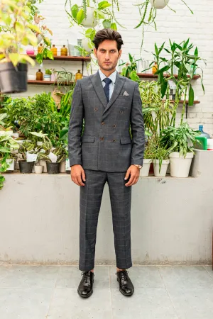 Dark Grey Two Piece Suit