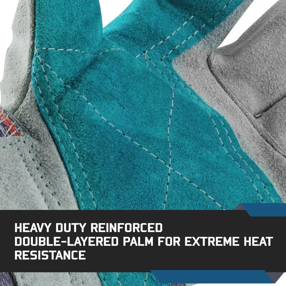 Deluxe Long Cuff - Welding Gloves - 6 Pair