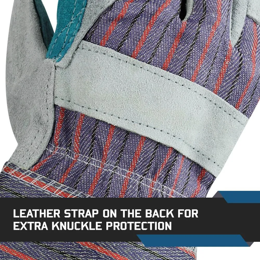 Deluxe Long Cuff - Welding Gloves - 6 Pair