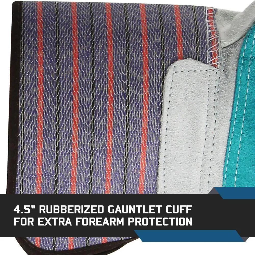 Deluxe Long Cuff - Welding Gloves - 6 Pair