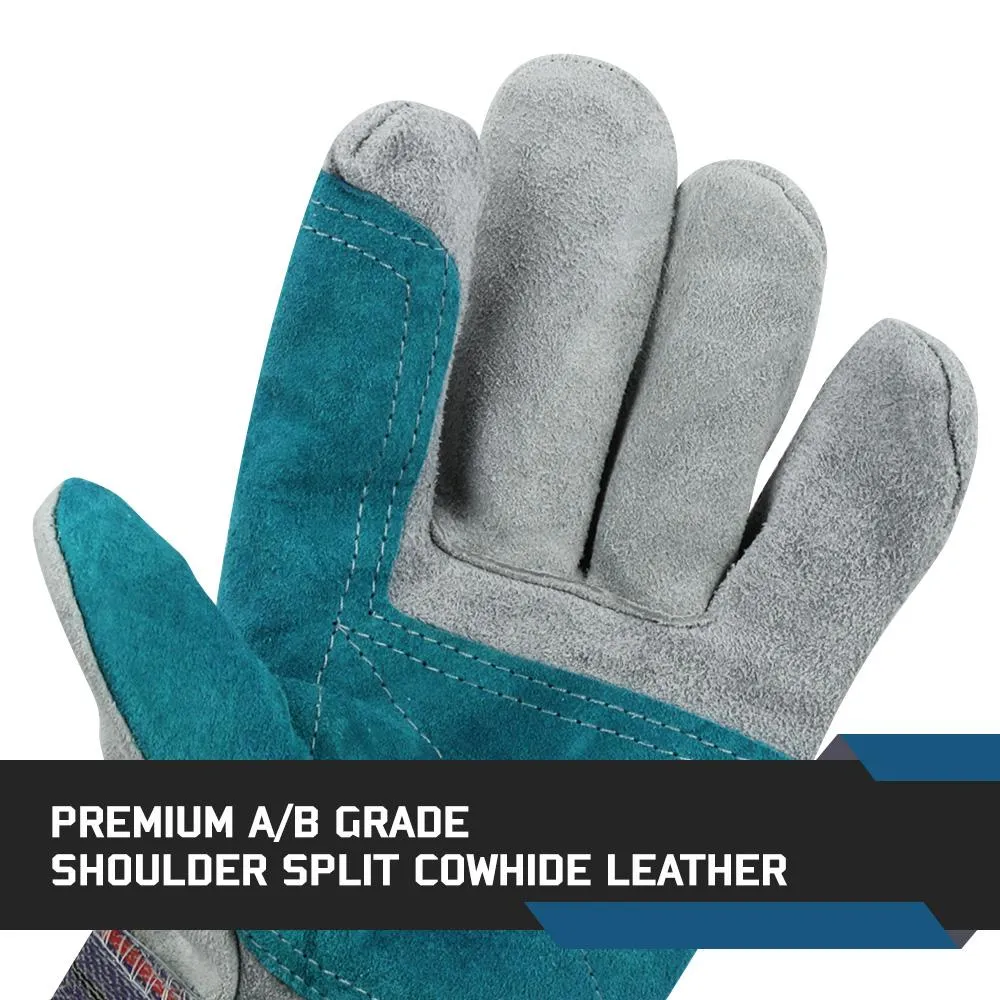 Deluxe Long Cuff - Welding Gloves - 6 Pair