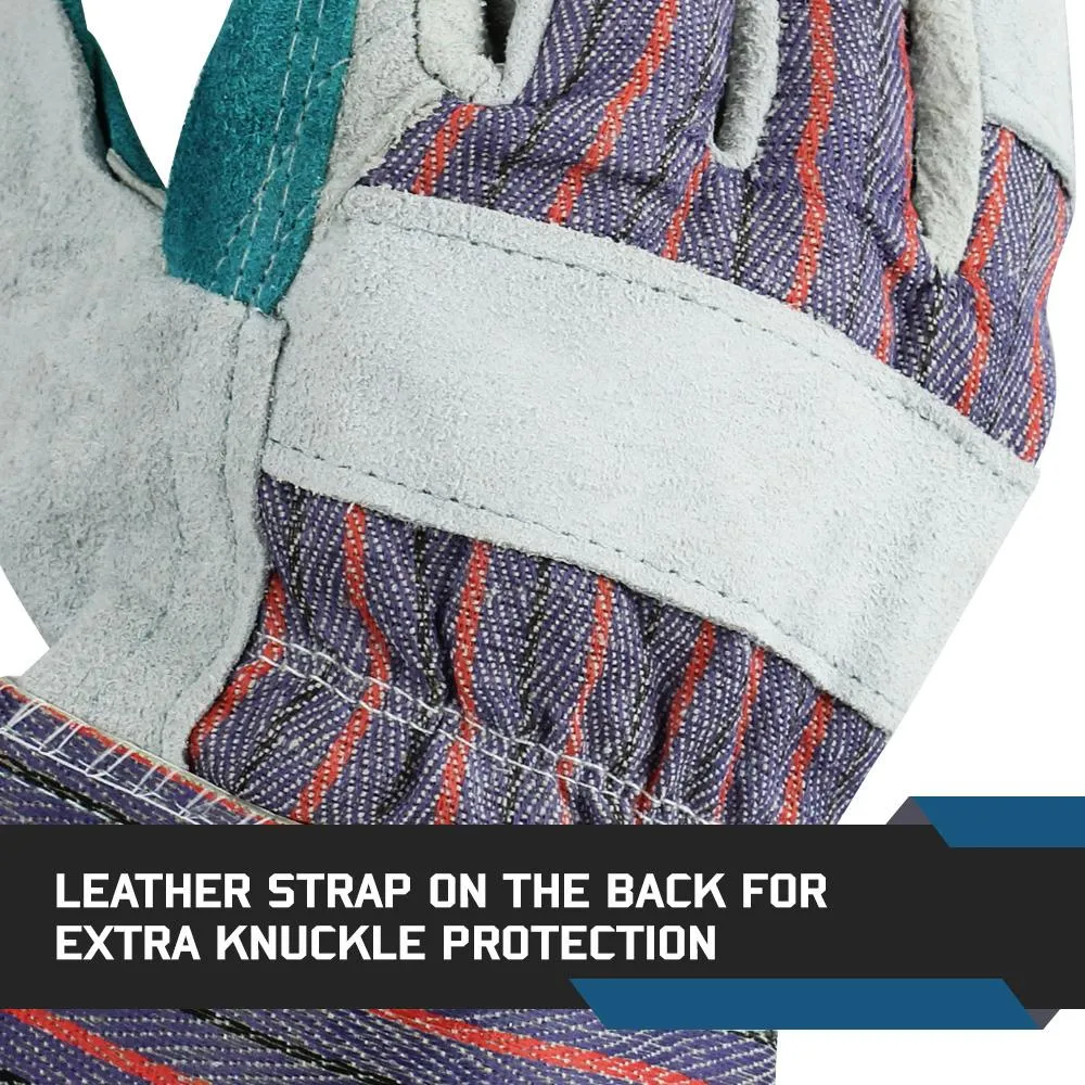 Deluxe Short Cuff - Welding Gloves - 12 Pair