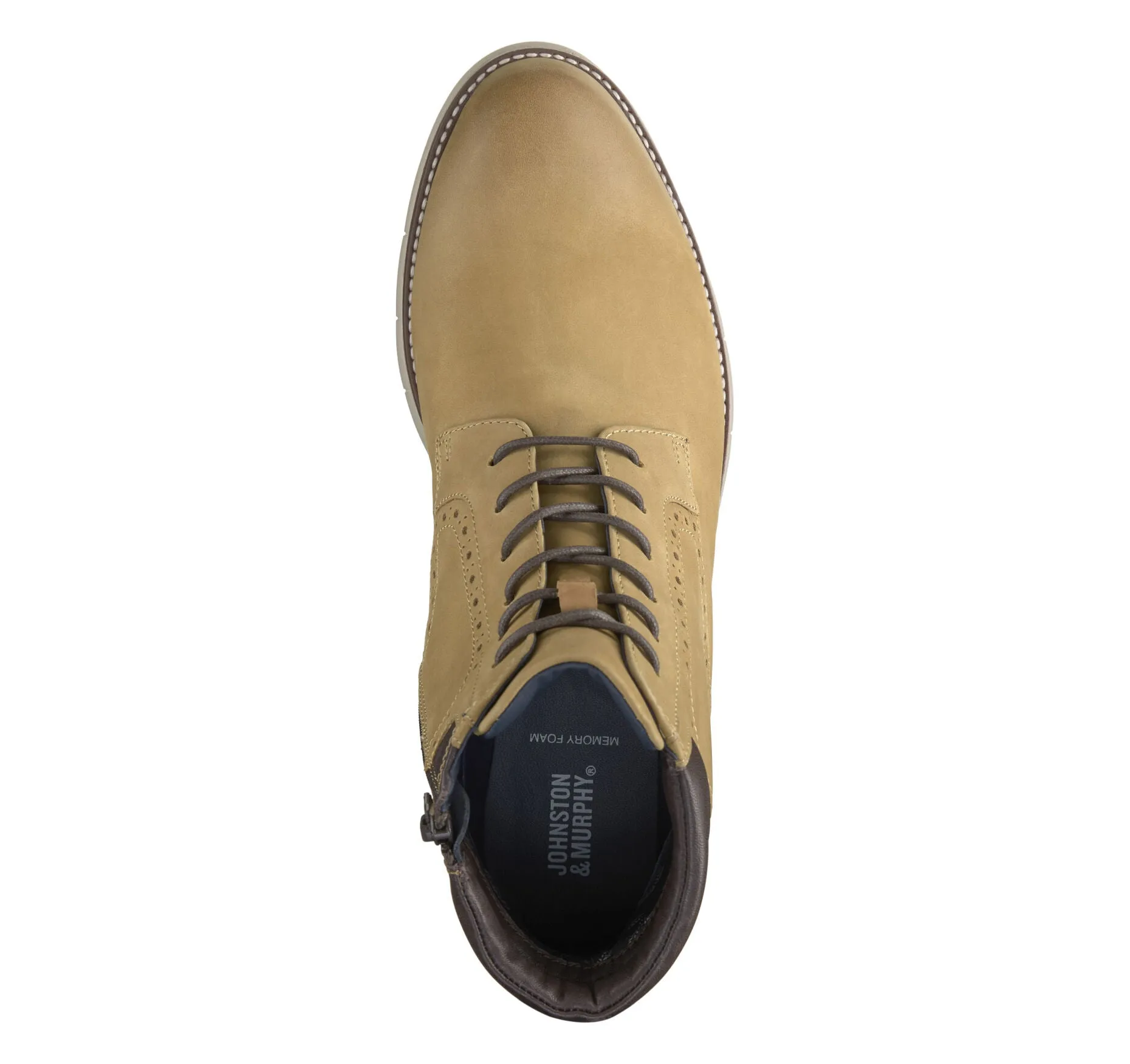 Eaton Plain Toe Boot - Mens Lace Up Boot