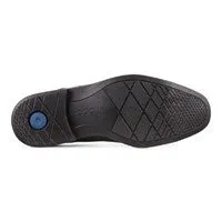 Ecco Men's 621704 Melbourne Black Leather Cap Toe Oxford Dress Shoe