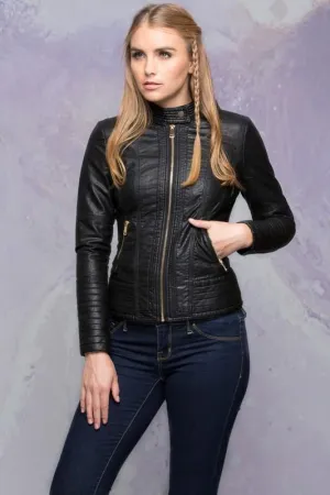 Edgy Classic Vegan Jacket