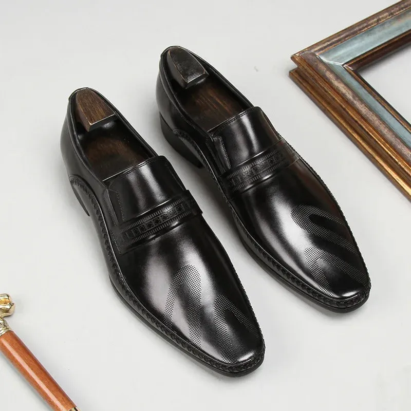 European Style  Platform Men Formal Shoes