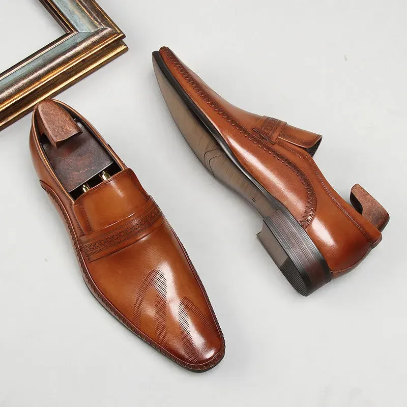 European Style  Platform Men Formal Shoes