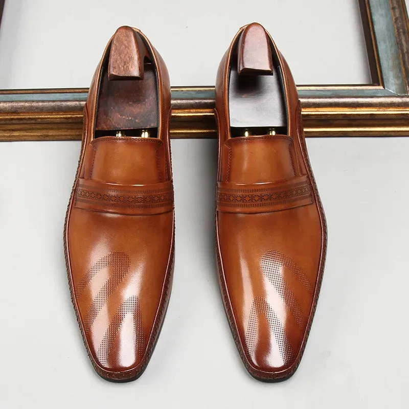 European Style  Platform Men Formal Shoes