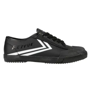 Feiyue Footwear Fe Lo 1920 Synthetic Leather Martial Arts/Gym/Lifing Shoes - Black / White