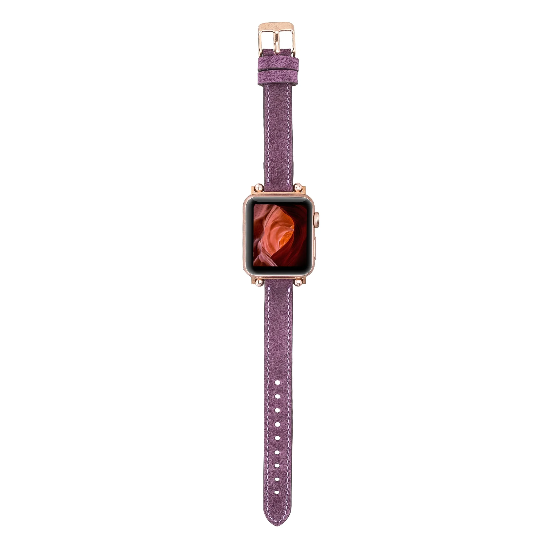 Ferro Leather Apple Watch Band with Trok