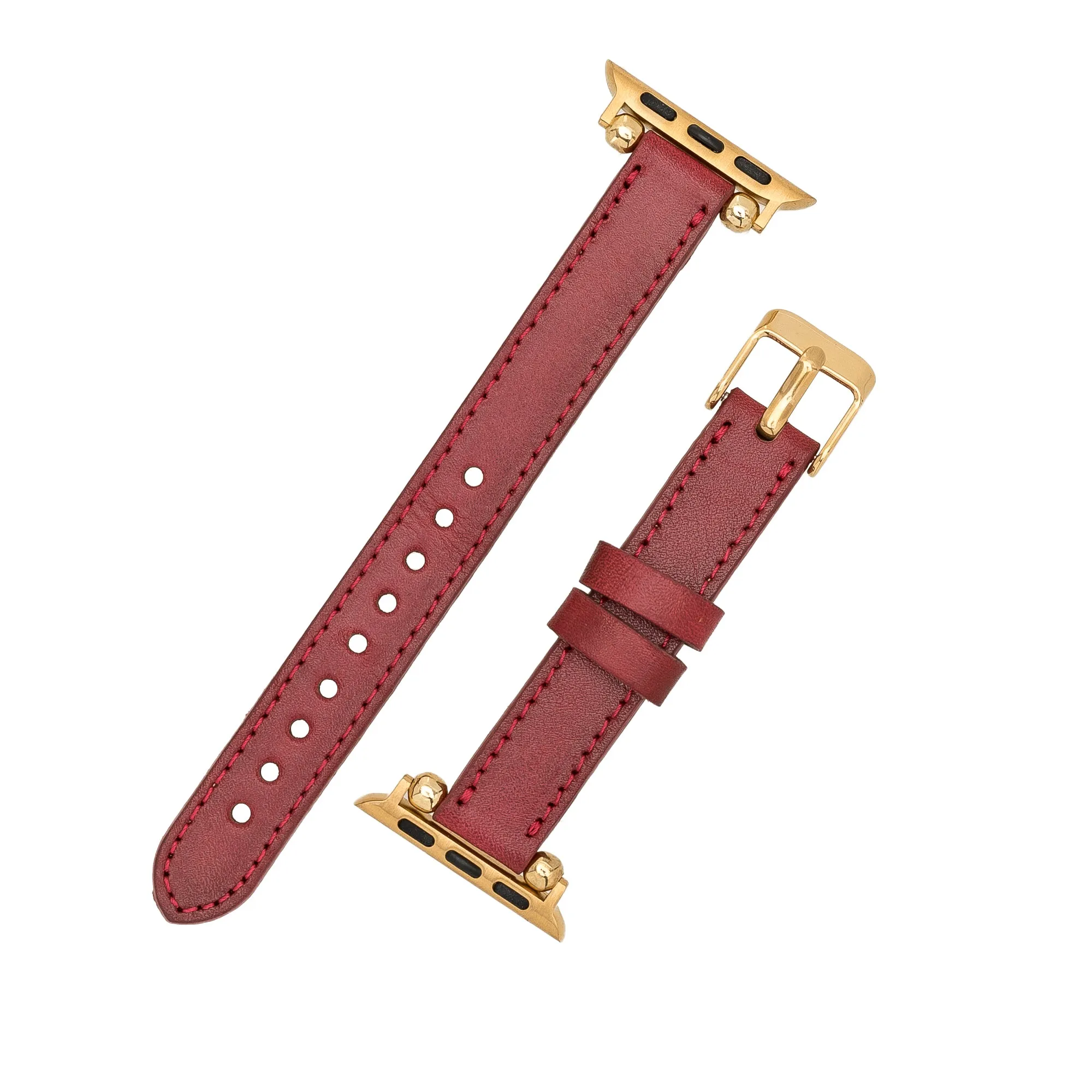 Ferro Leather Apple Watch Band with Trok