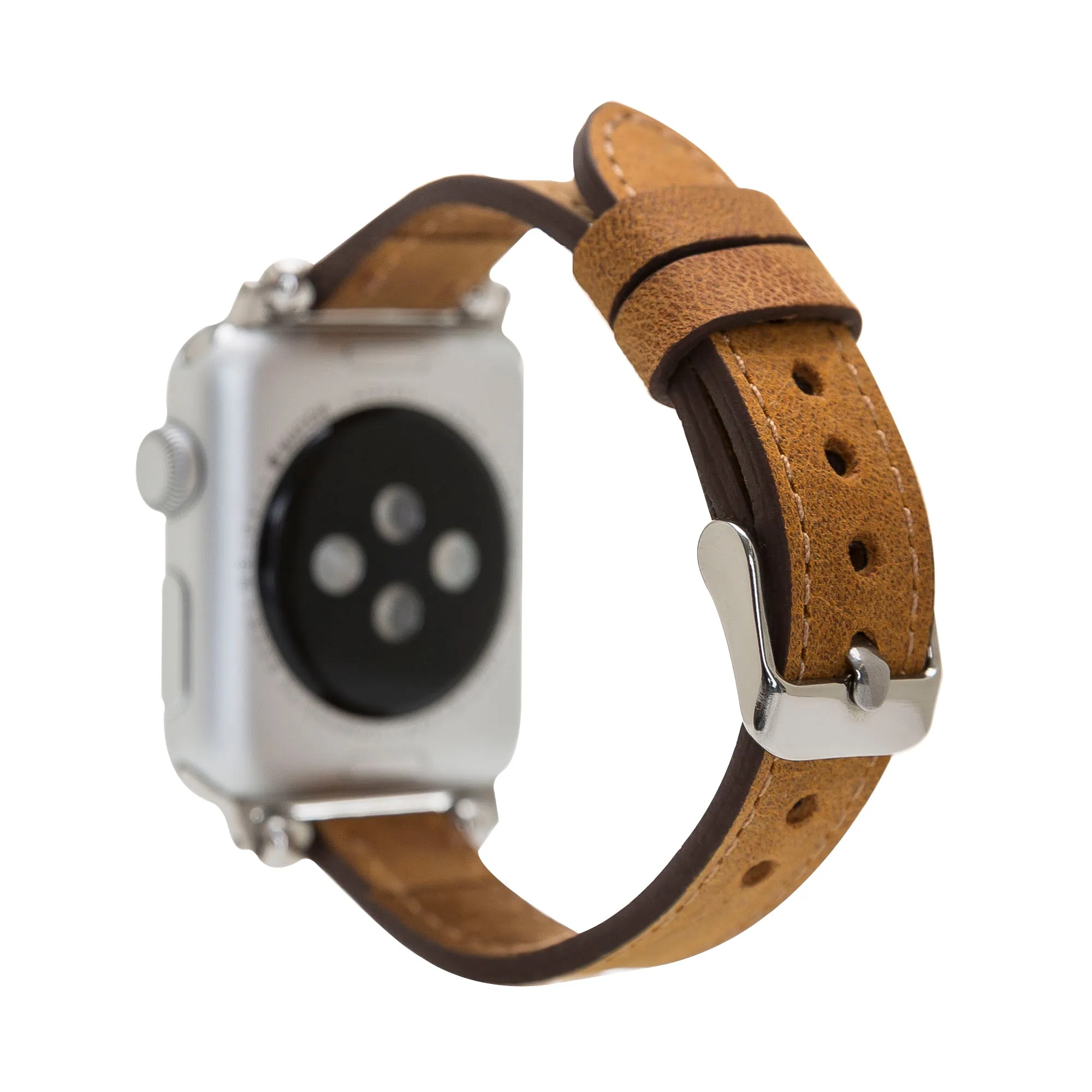 Ferro Leather Apple Watch Band with Trok