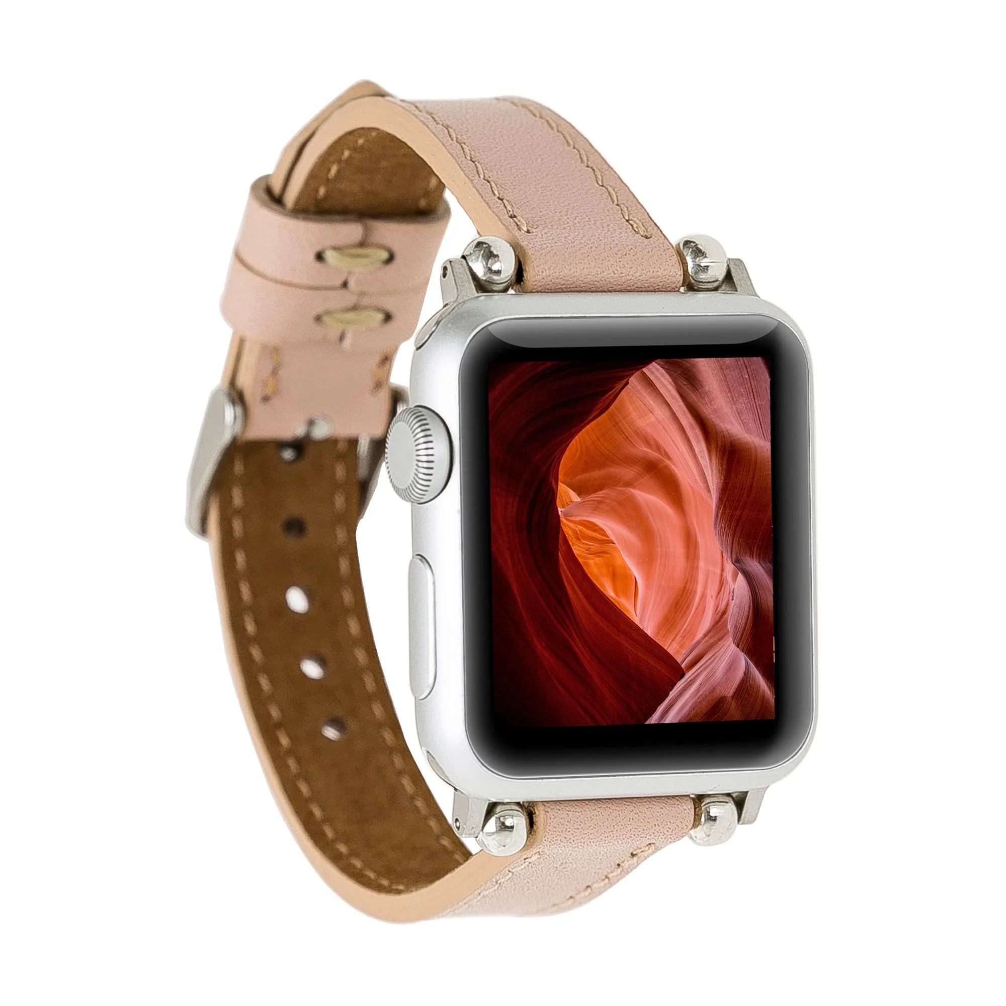 Ferro Leather Apple Watch Band with Trok