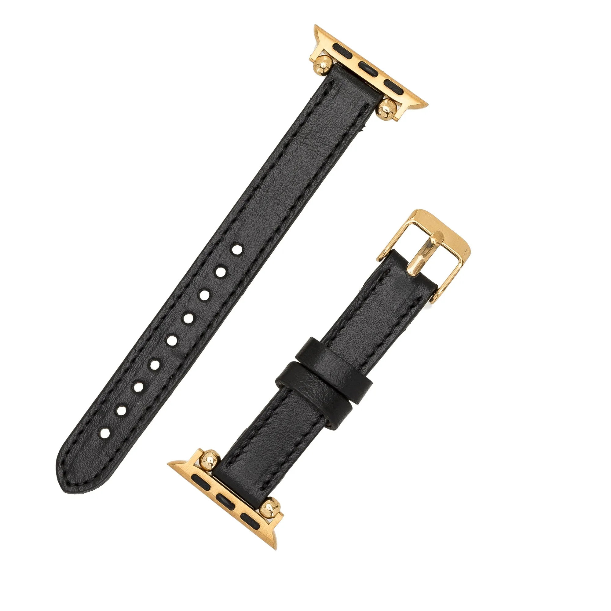 Ferro Leather Apple Watch Band with Trok
