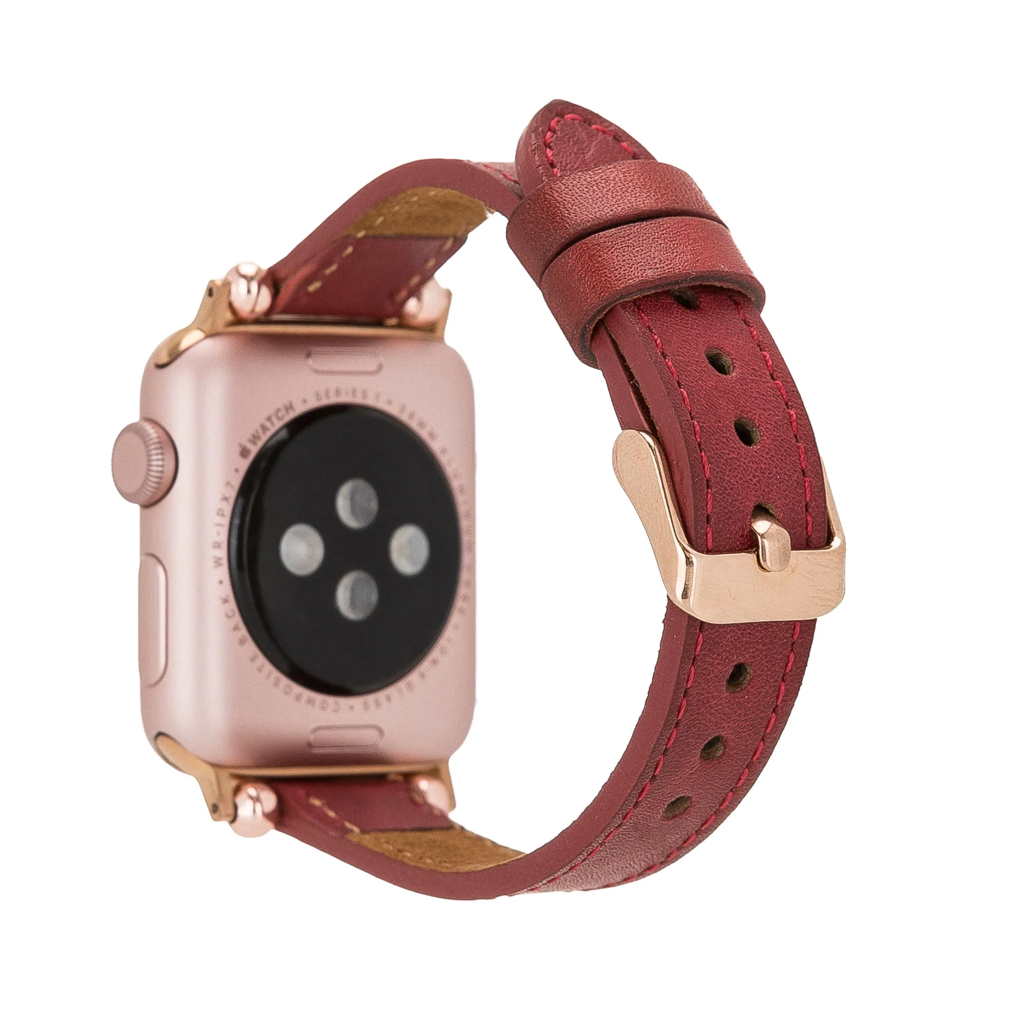 Ferro Leather Apple Watch Band with Trok