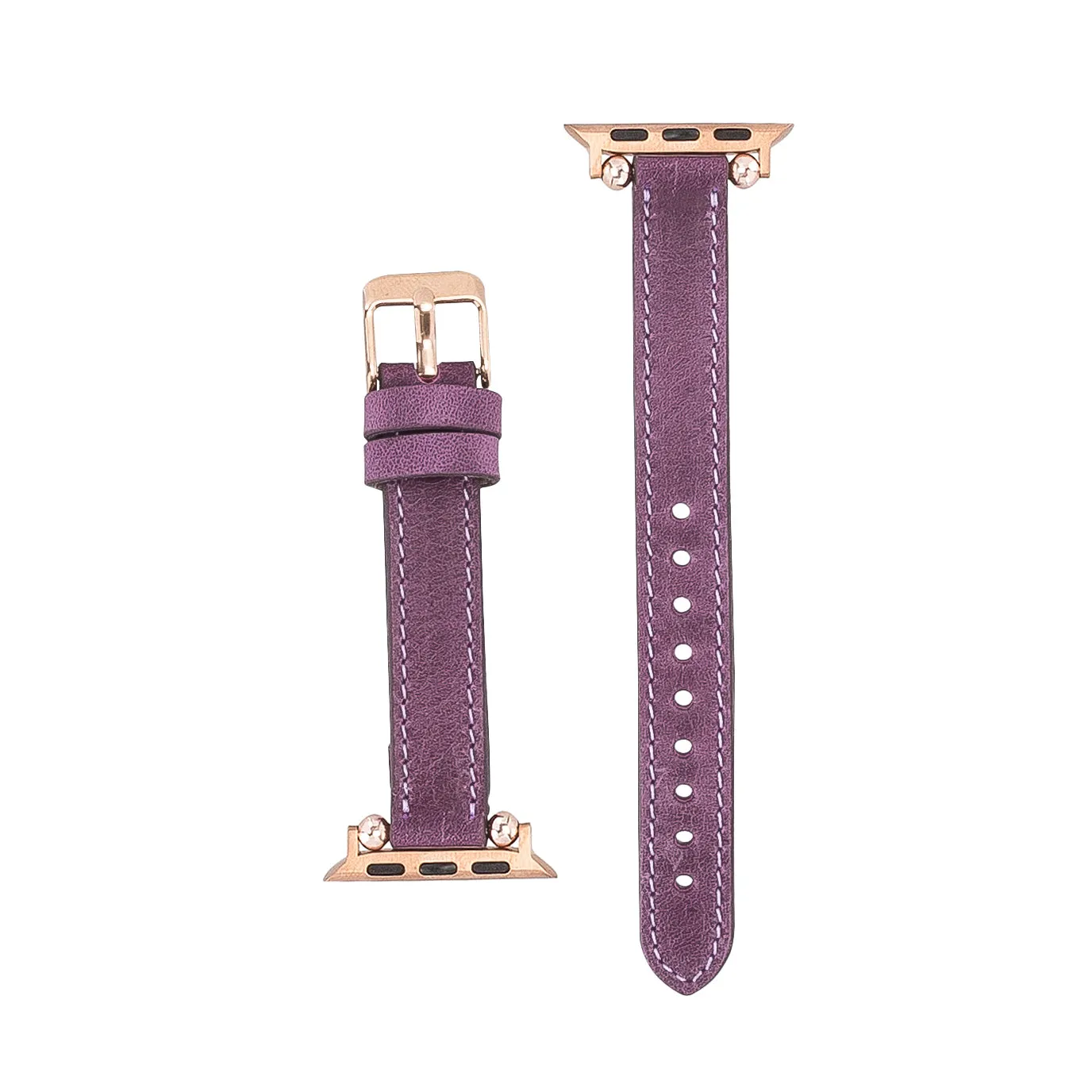 Ferro Leather Apple Watch Band with Trok
