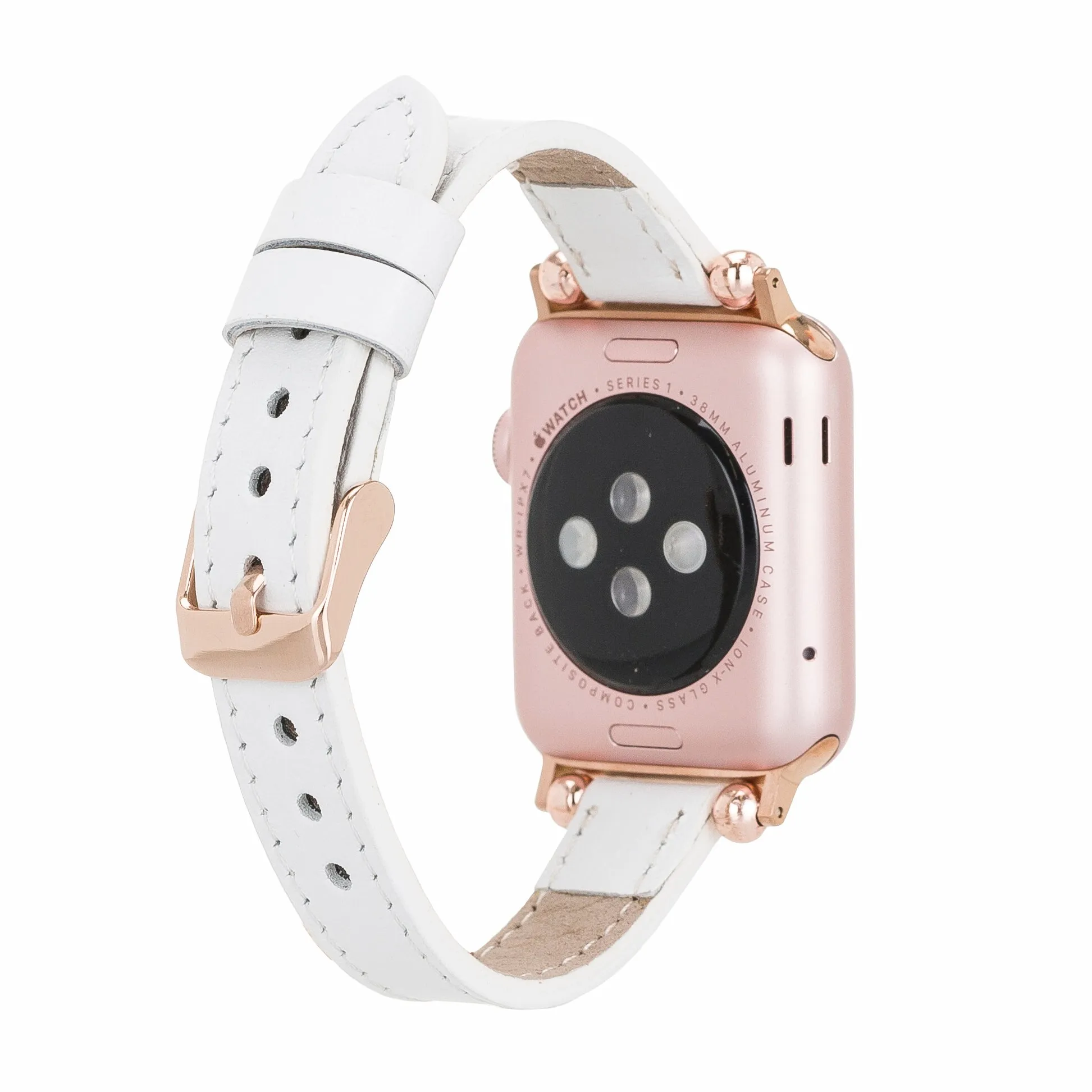 Ferro Leather Apple Watch Band with Trok