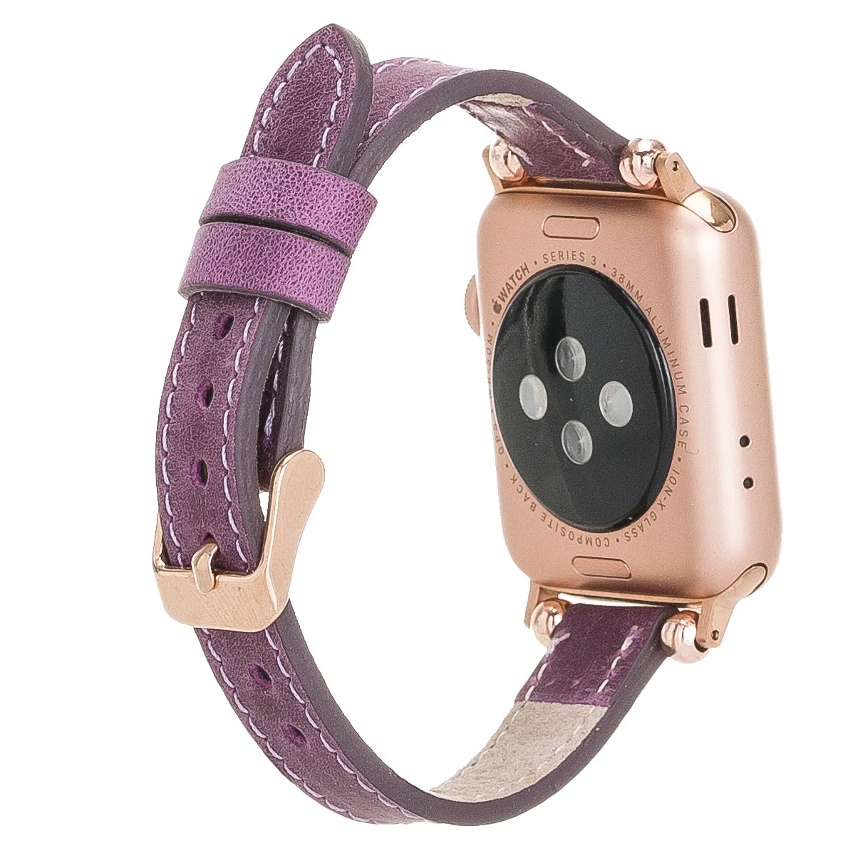Ferro Leather Apple Watch Band with Trok