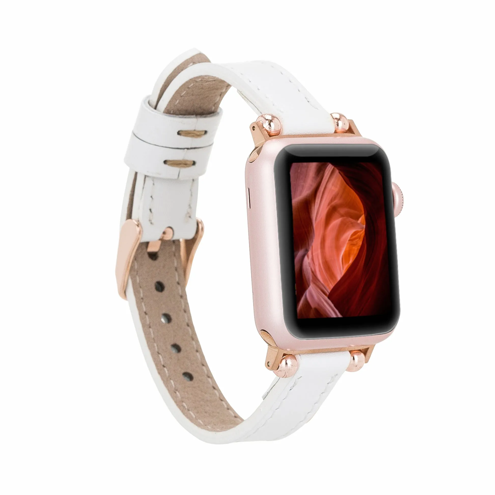Ferro Leather Apple Watch Band with Trok