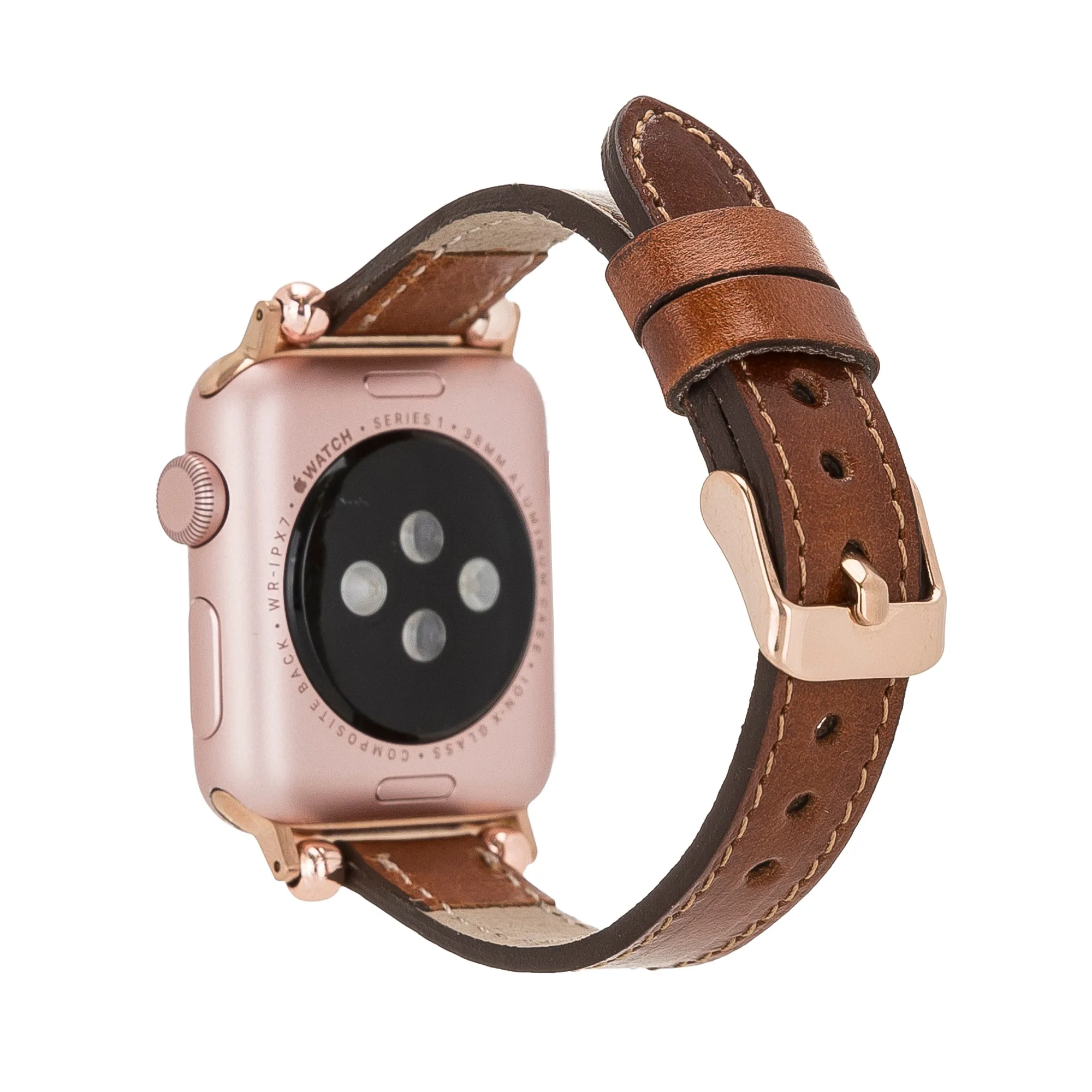 Ferro Leather Apple Watch Band with Trok