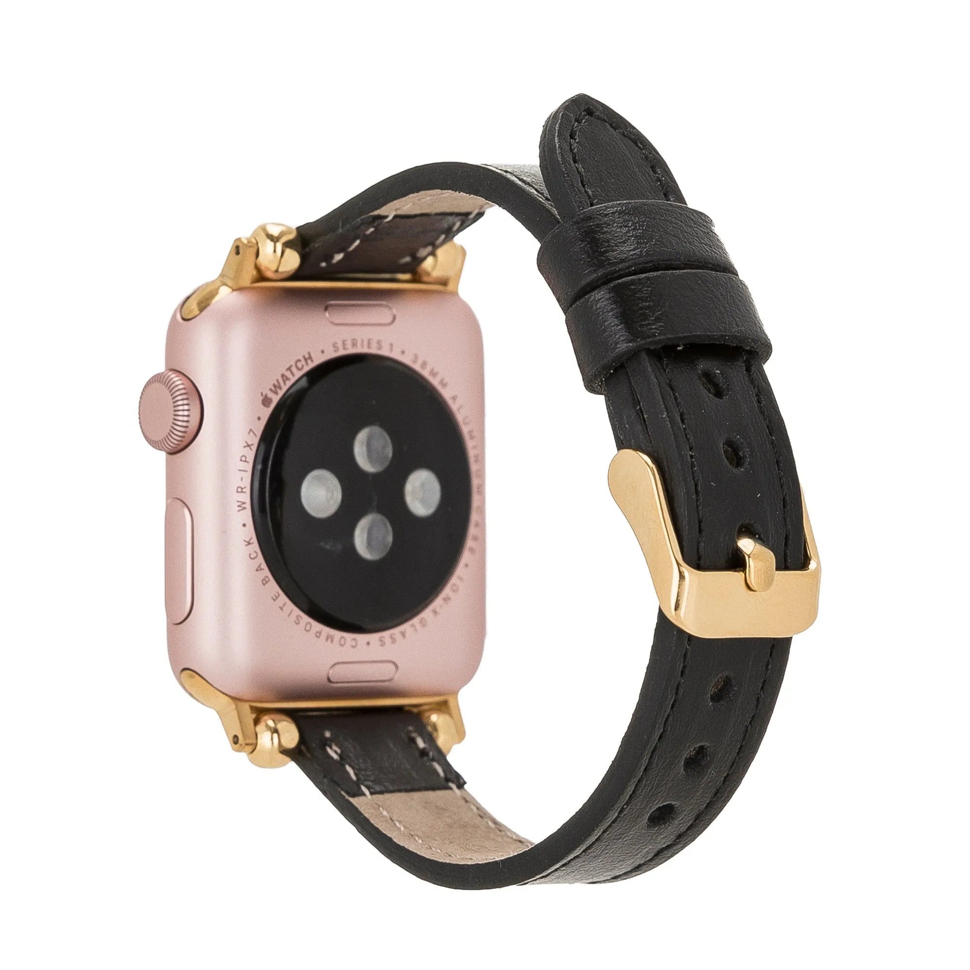 Ferro Leather Apple Watch Band with Trok