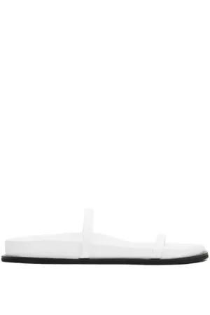 Fine Double Strap Slide | Off White