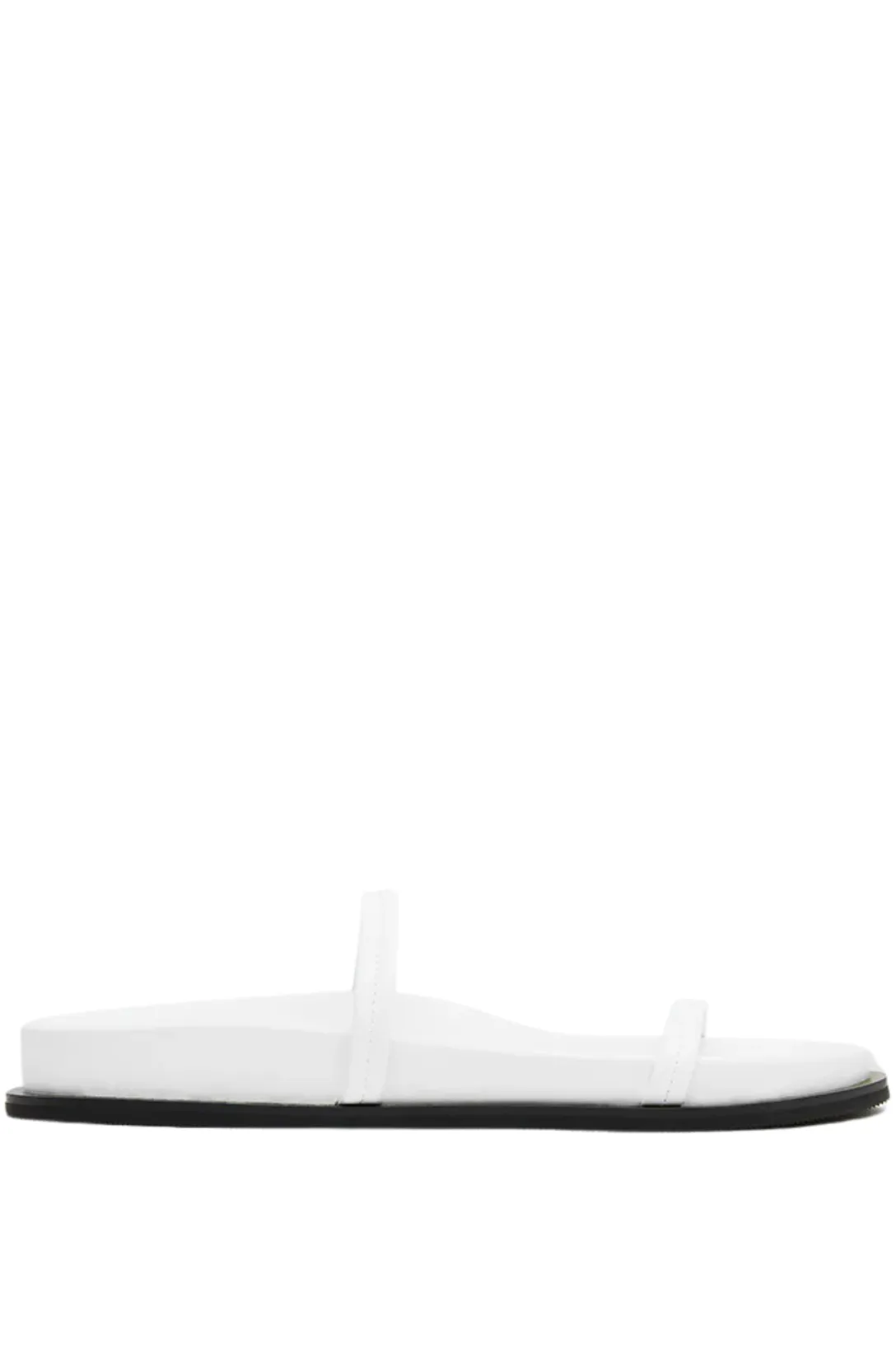 Fine Double Strap Slide | Off White