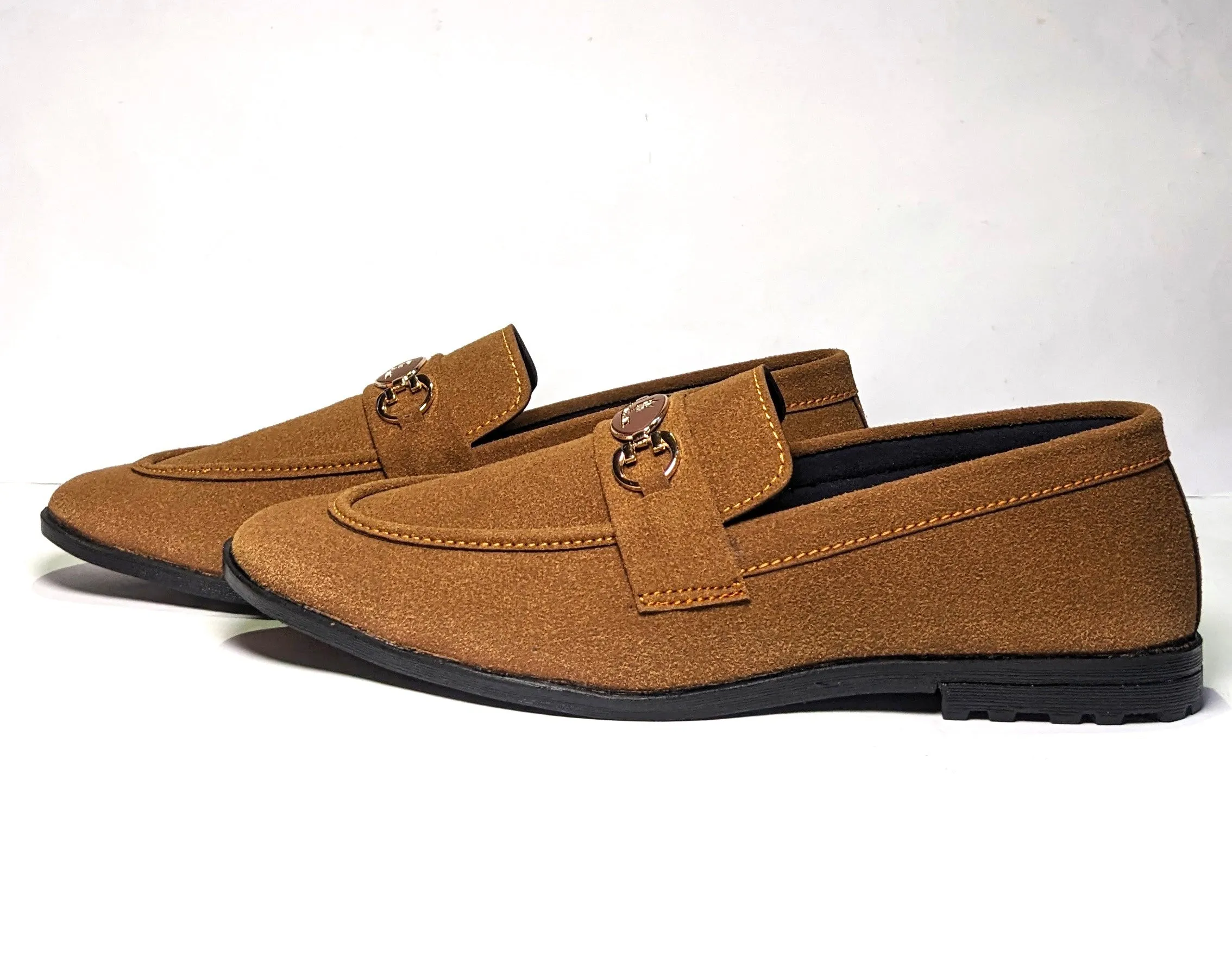 FL-05  Suede Leather Loafers-premium wear