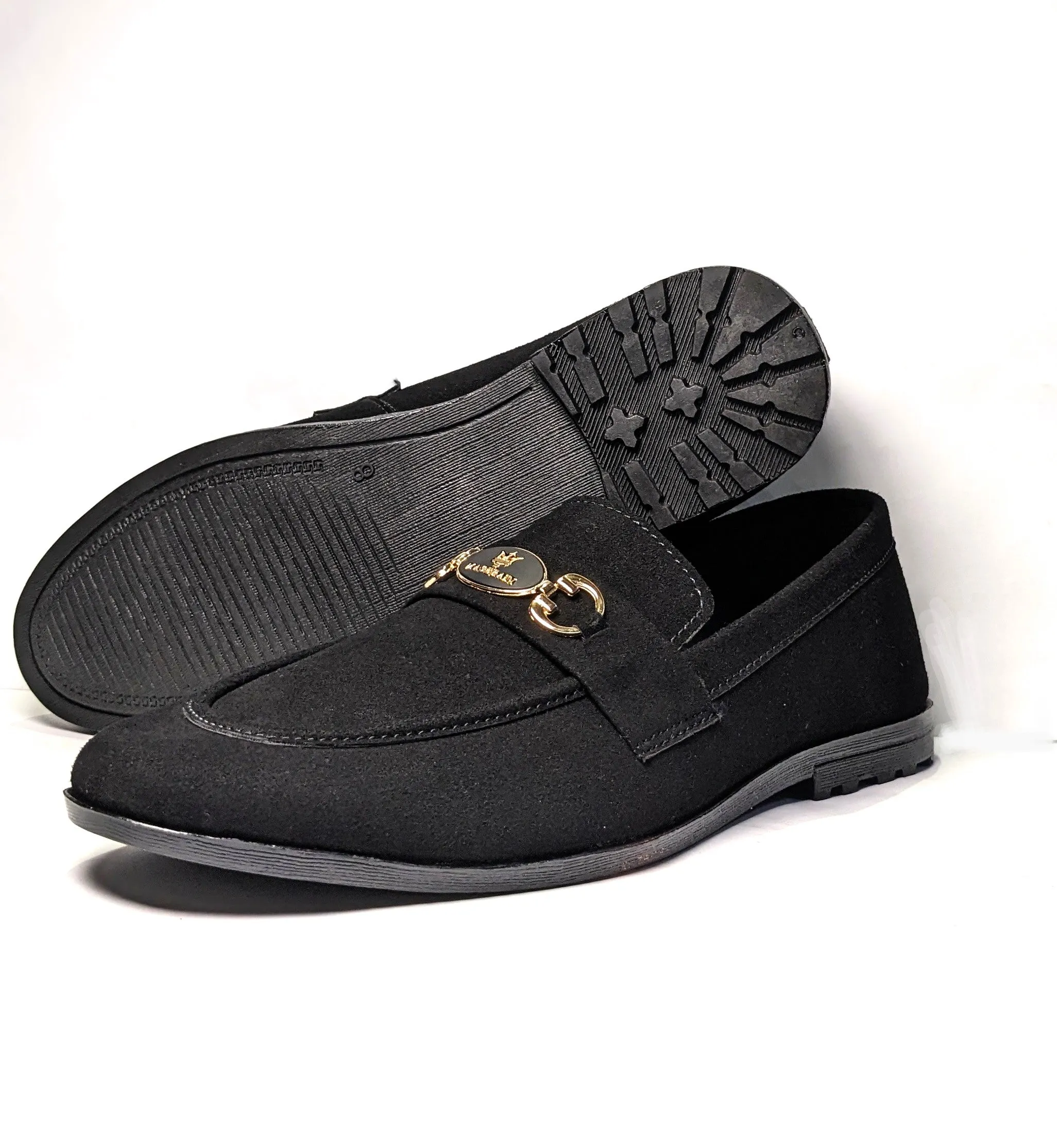 FL-05  Suede Leather Loafers-premium wear