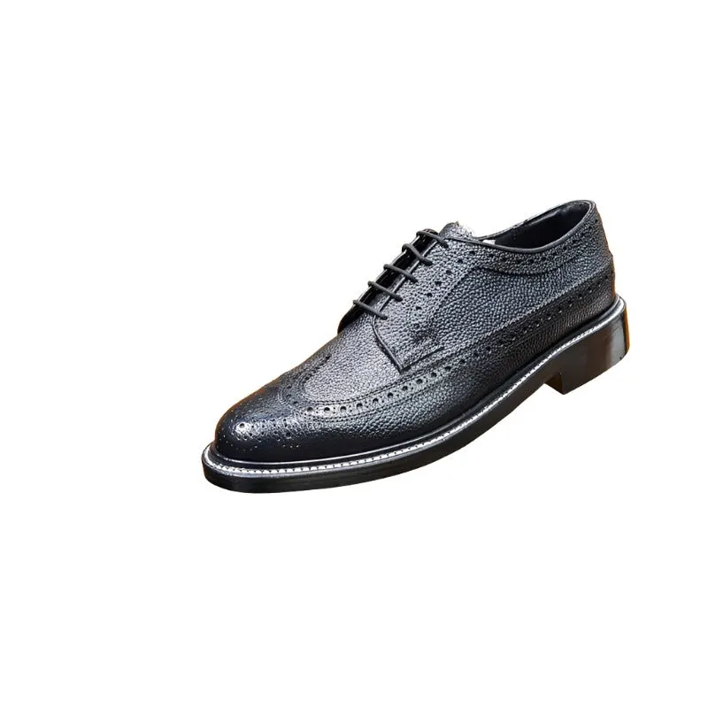 Florsheim Mens Hombre Formal Black Shoes