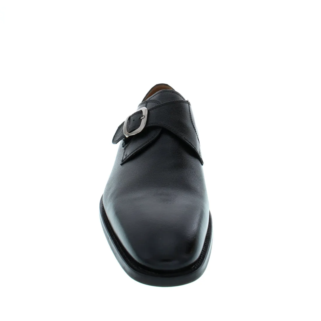 Florsheim Sabato Plain Toe Monk 12128 - Black