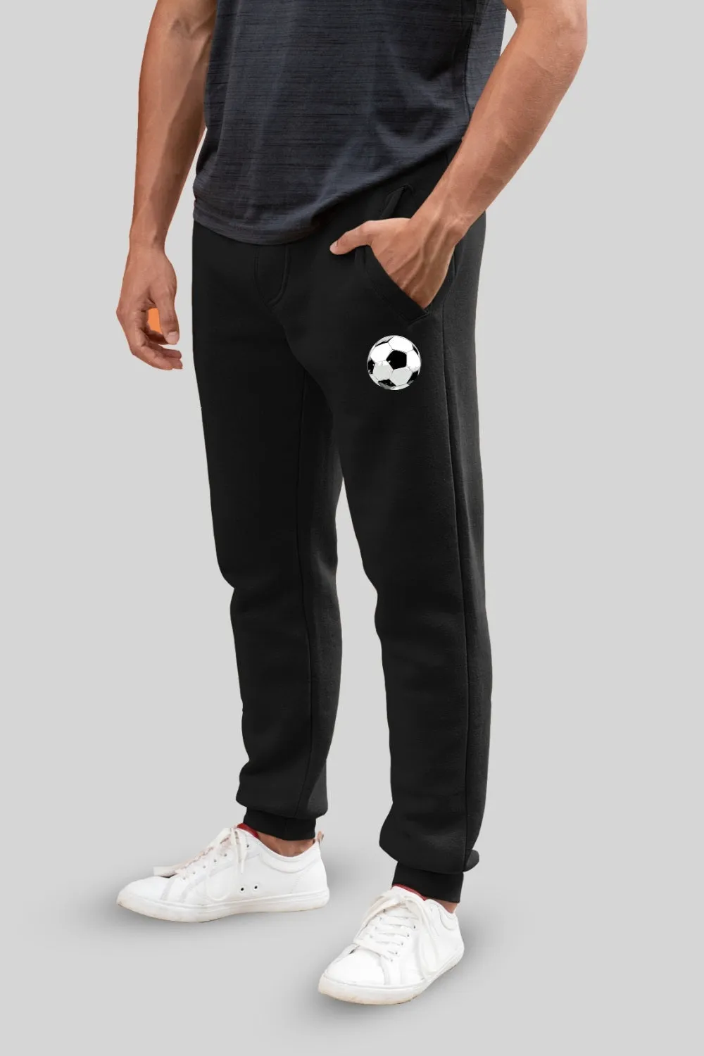Football Black Joggers