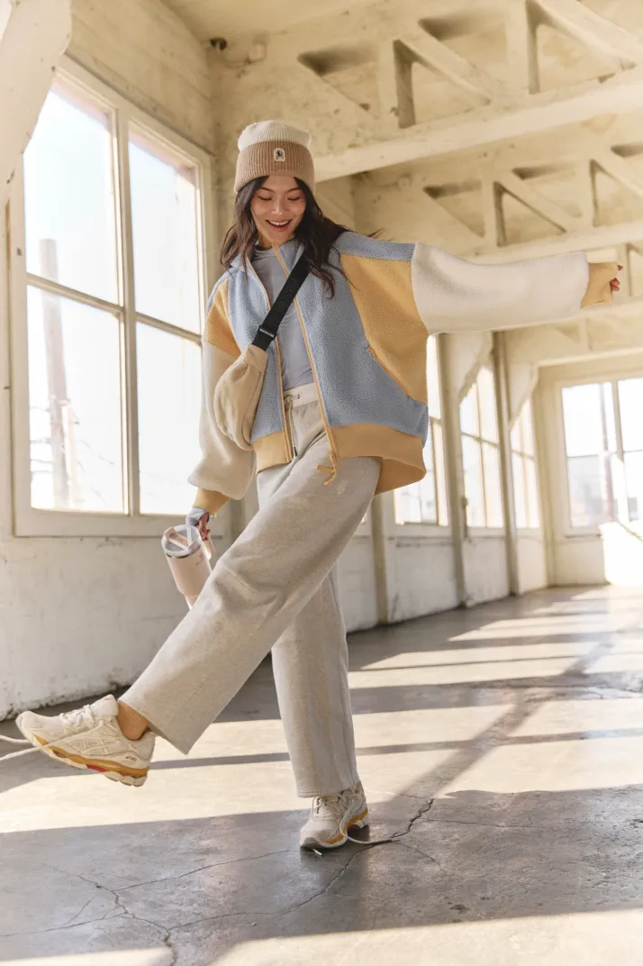 Free People: You Wish Pants - Heather Gray