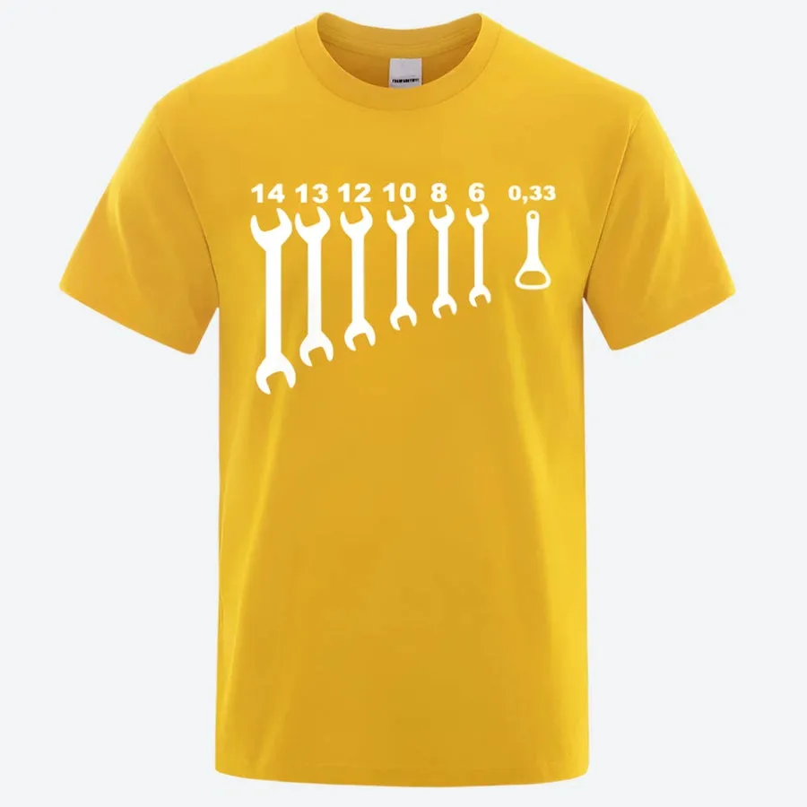 Funny Wrench and Bottle Opener T-Shirts