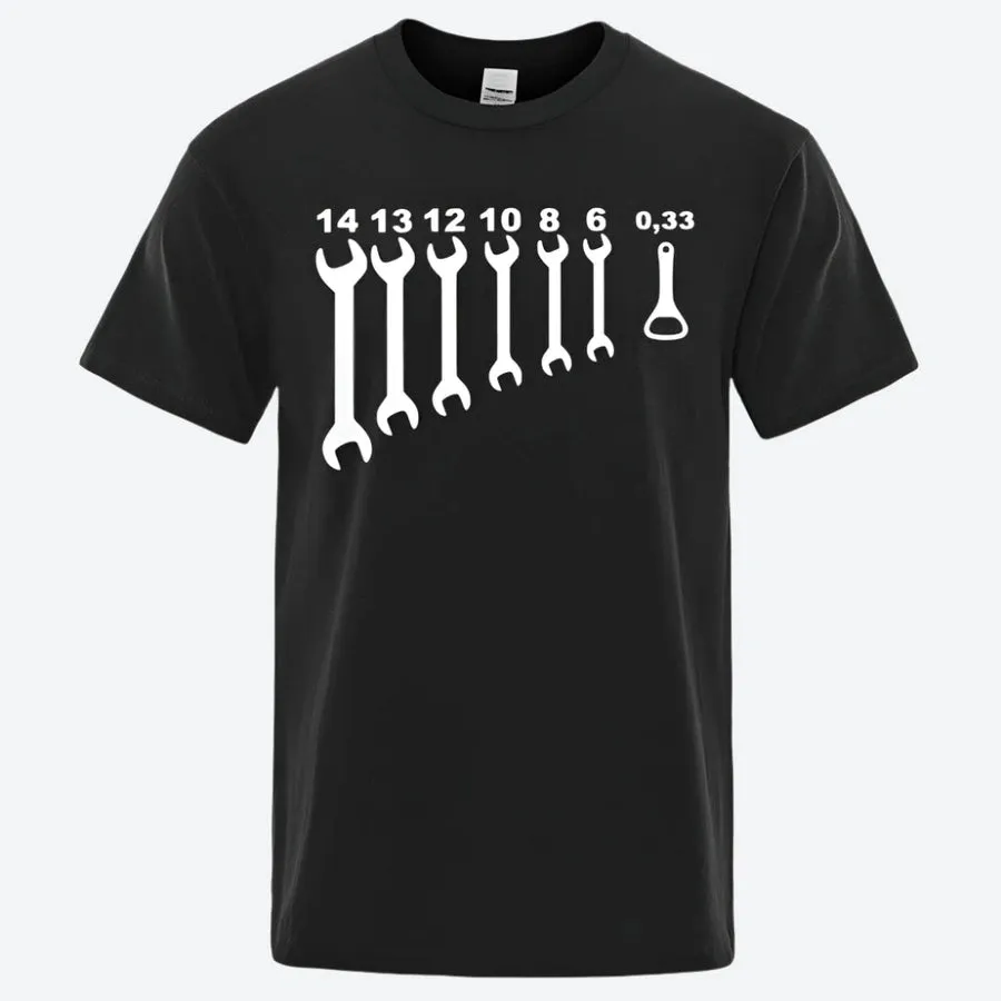 Funny Wrench and Bottle Opener T-Shirts