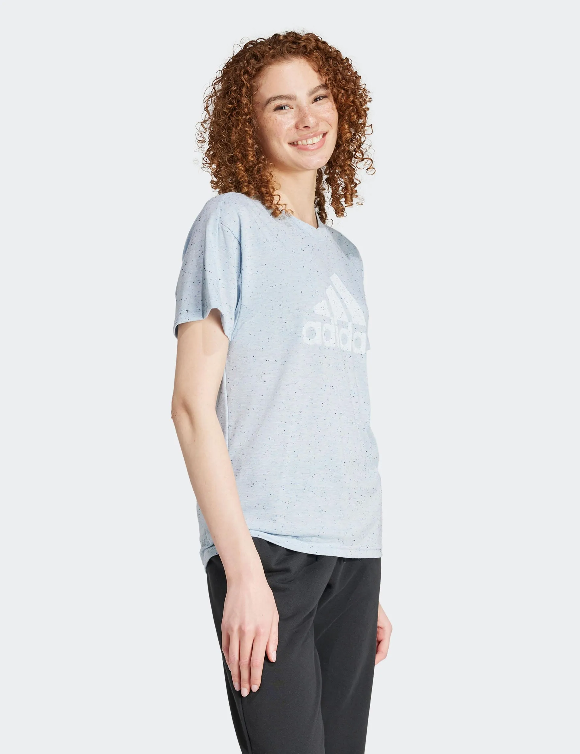 Future Icons Winners 3.0 T-Shirt - Wonder Blue Melange