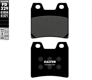GALFER FD329G1054 Semi-Metallic Brake Pads