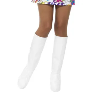 Go Go Boot Covers White.