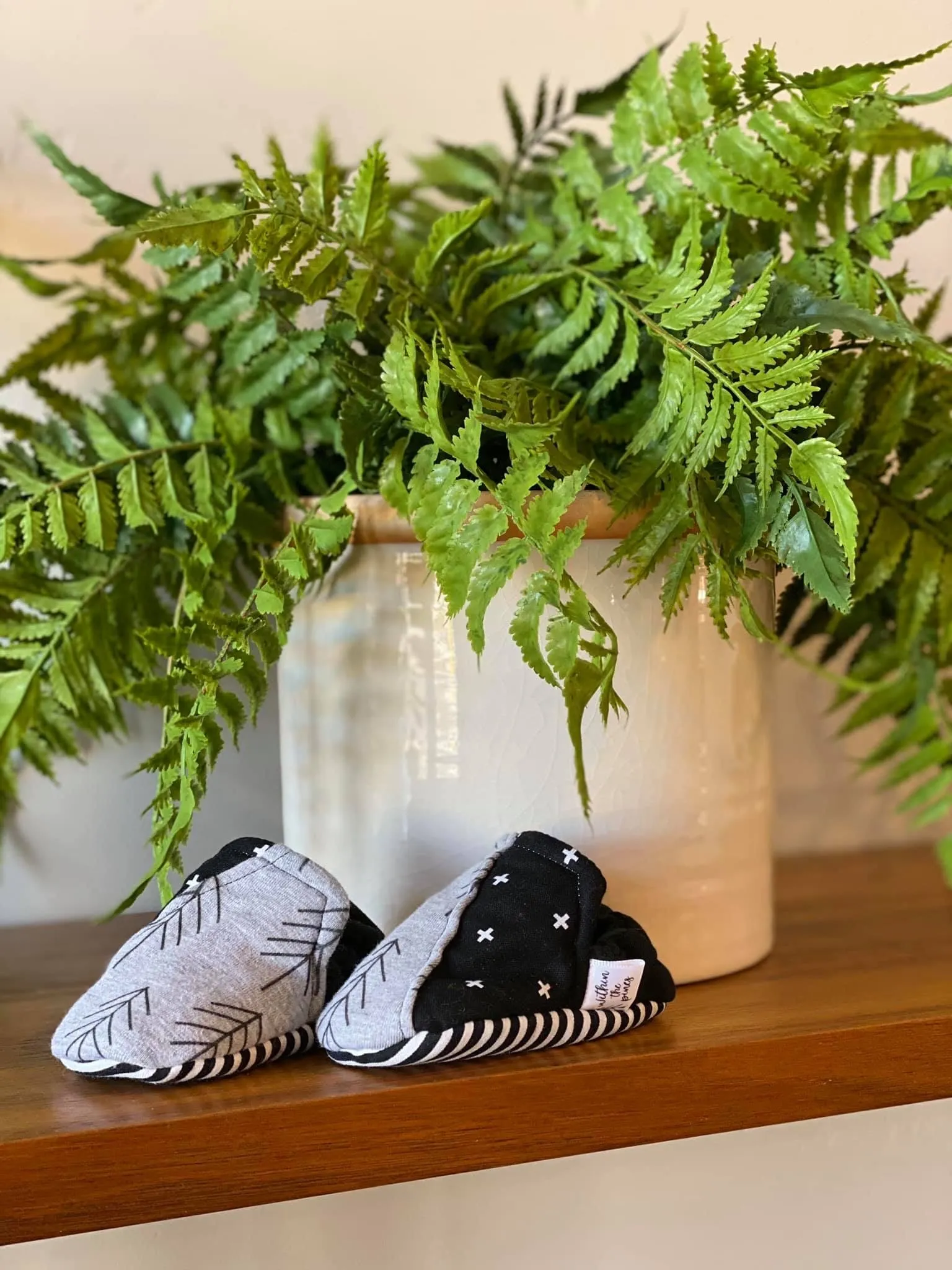 Grey Pine Tree Hightops