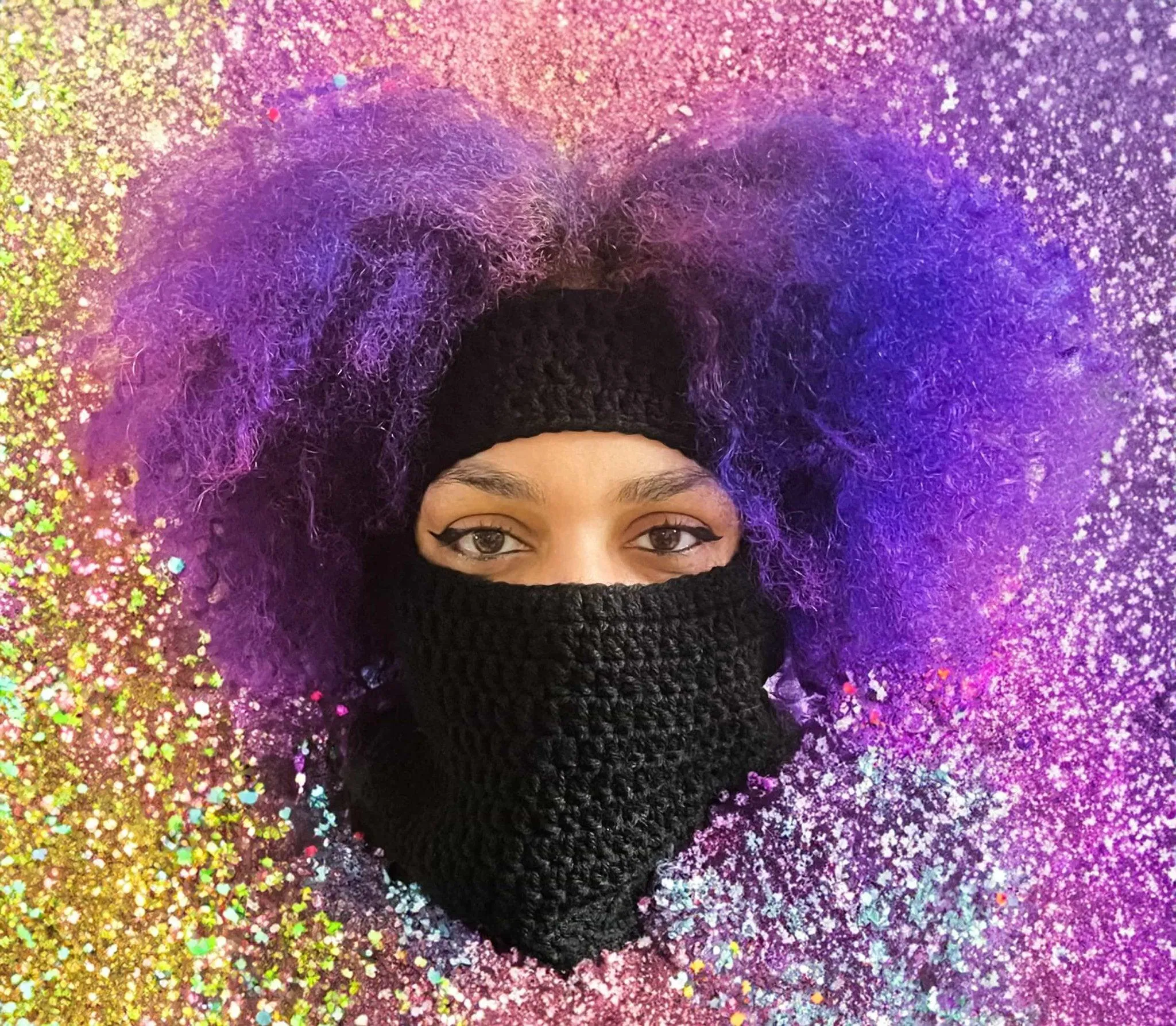 Hair Out Jetted Balaclava