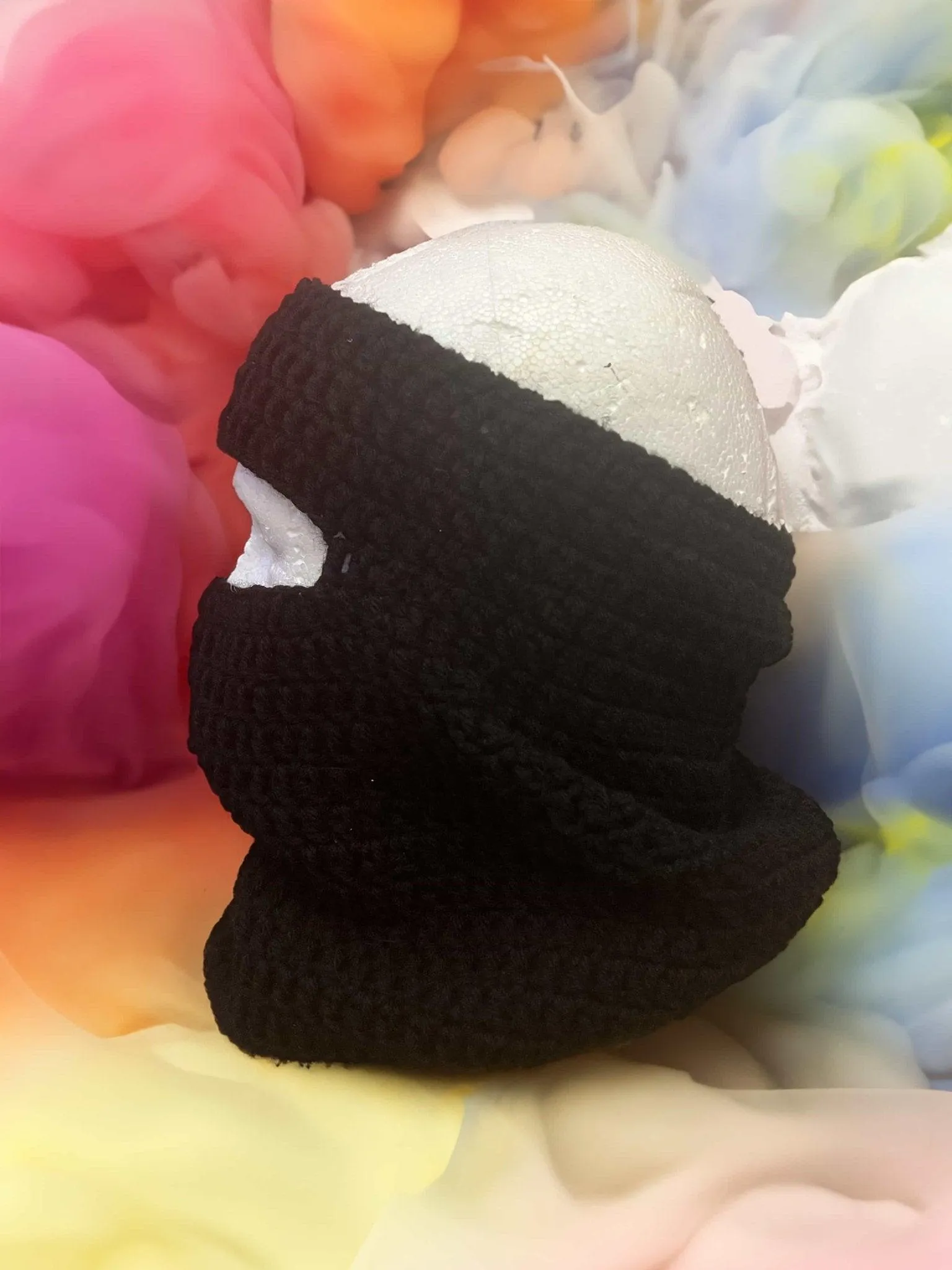 Hair Out Jetted Balaclava