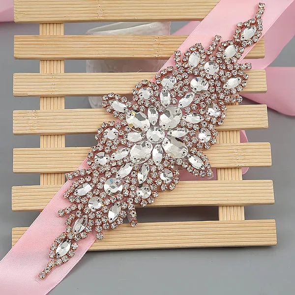 Handmade Rhinestones Appliques Patch - Style3