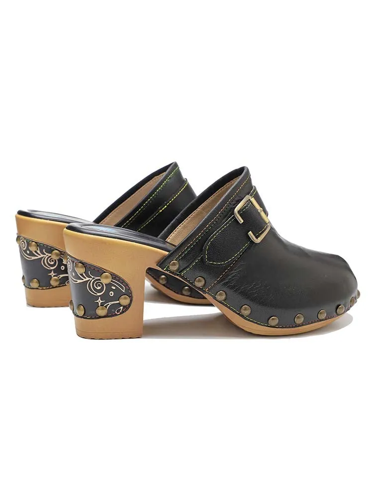Handmade Round Toe Sandals