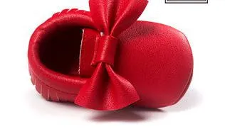 Handmade Soft Bottom Fashion Tassels Newborn Babies Shoes PU leather Prewalkers