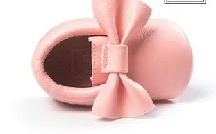 Handmade Soft Bottom Fashion Tassels Newborn Babies Shoes PU leather Prewalkers