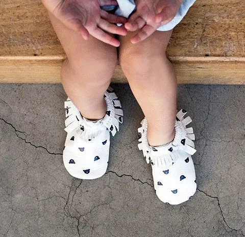 Handmade Soft Bottom Fashion Tassels Newborn Babies Shoes PU leather Prewalkers