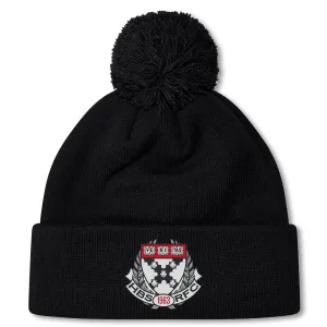 Harvard Business School RFC Pom Pom Beanie by Canterbury