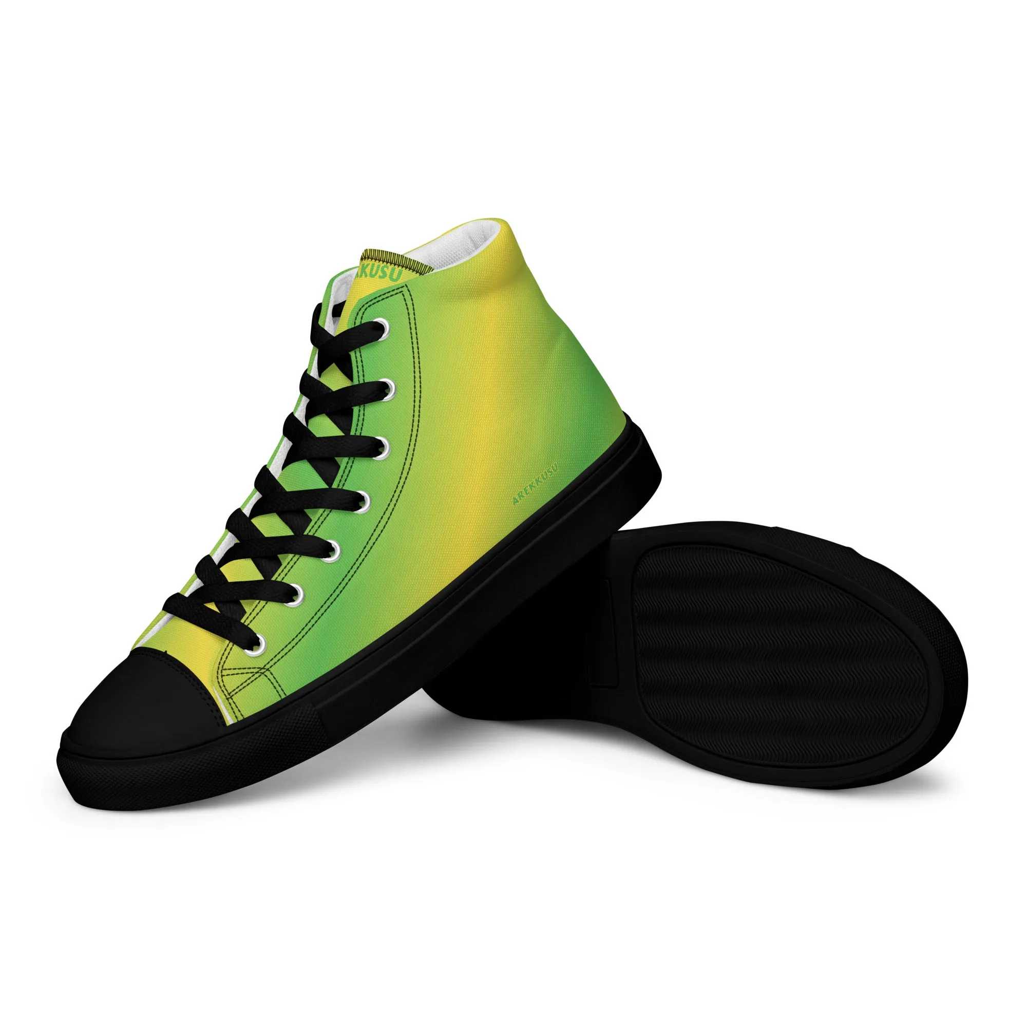 High Top Canvas Shoes